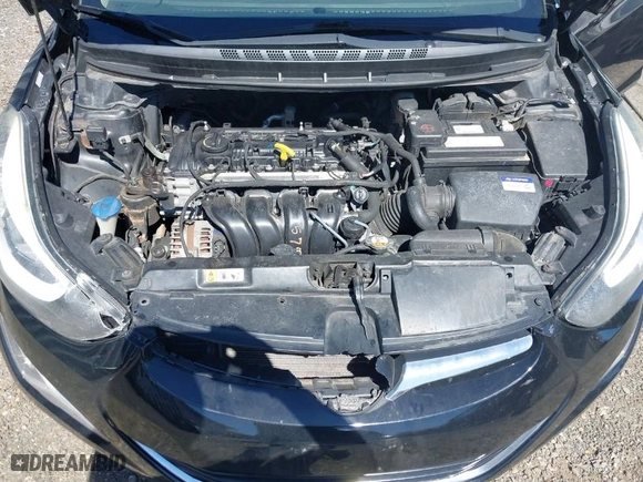 2016 Hyundai Elantra SE with VIN KMHDH4AE6GU487781, listed as a IAAI auction lot 41888778 with 184,289 mi miles. Bid and sale history available at carsss.com. Image 10.