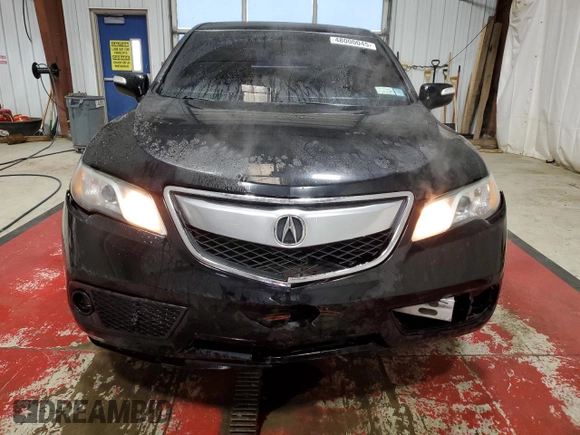 2013 Acura RDX with VIN 5J8TB4H37DL001553, listed as a Copart auction lot 48000045 with 134,913 mi miles and Salvage Title. Bid and sale history available at carsss.com. Image 5.