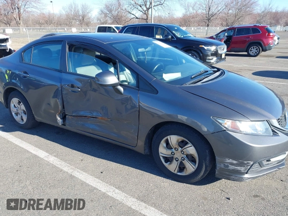 2013 Honda Civic LX z VIN 2HGFB2F5XDH544821, wystawiony jako IAAI lot #41821437 z przebiegiem 221 487 mil mil oraz . Historia ofert i sprzedaży dostępna na DreamBid. Obrazek 6.