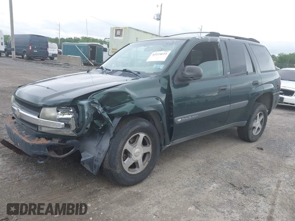 2004 Chevrolet TrailBlazer LS with VIN 1GNDT13S942288727, listed as a IAAI auction lot 42224614 with Not Provided miles and . Bid and sale history available at DreamBid. Image 2.