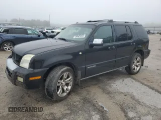 2010 Mercury Mountaineer Premier with VIN 4M2EN4JE1AUJ04462, listed as a Copart auction lot 58525555 with 149,277 mi miles and Salvage title. Bid and sale history available at DreamBid. Image 1.