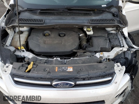 2016 Ford Escape Titanium with VIN 1FMCU9J97GUB28558, listed as a Copart auction lot 89022285 with 81,544 mi miles and Salvage Title. Bid and sale history available at DreamBid. Image 13.