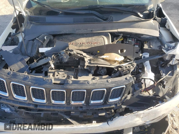 2021 Jeep Compass Limited with VIN 3C4NJDCB0MT602879, listed as a Copart auction lot 47693365 with 77,532 mi miles and Non Repairable. Bid and sale history available at carsss.com. Image 13.