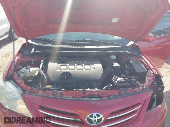2013 Toyota Corolla L with VIN 2T1BU4EE6DC041849, listed as a IAAI auction lot 42077563 with 145,006 mi miles. Bid and sale history available at carsss.com. Image 10.