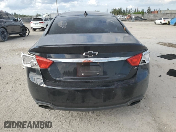 2015 Chevrolet Impala LTZ with VIN 2G1155SL3F9104127, listed as a Copart auction lot 47153325 with 117,590 mi miles and Salvage Title. Bid and sale history available at DreamBid. Image 6.