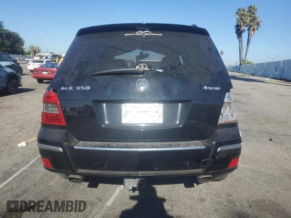 2010 Mercedes-Benz GLK 350 with VIN WDCGG8HB0AF329692, listed as a Copart auction lot 65003564 with Not Provided miles and Salvage Title. Bid and sale history available at DreamBid. Image 6.
