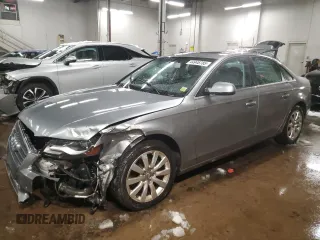 2010 Audi A4 2.0T Premium Plus with VIN WAUFFAFL6AN051102, listed as a Copart auction lot 44946785 with 76,392 mi miles and Salvage Title. Bid and sale history available at carsss.com. Image 1.