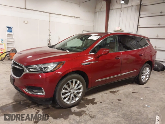 2018 Buick Enclave Premium with VIN 5GAEVBKW4JJ166166, listed as a IAAI auction lot 41523618 with 105,862 mi miles and . Bid and sale history available at carsss.com. Image 2.