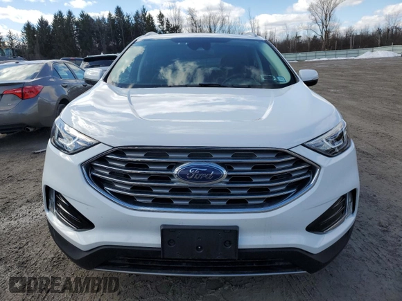 2020 Ford Edge SEL with VIN 2FMPK4J98LBB13156, listed as a Copart auction lot 48159975 with 29,690 mi miles and Salvage Title. Bid and sale history available at DreamBid. Image 5.