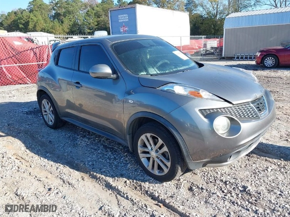 2013 Nissan Juke S with VIN JN8AF5MR6DT203041, listed as a IAAI auction lot 40847523 with 175,704 mi miles. Bid and sale history available at carsss.com. Image 1.