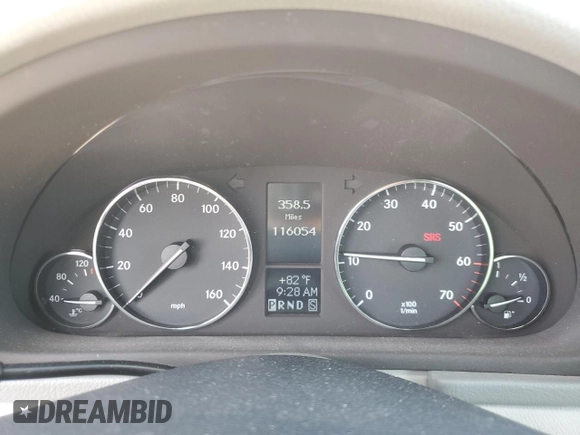 2005 Mercedes-Benz C 320 с VIN WDBRF64J35F573425, выставлен на аукционе Copart как лот 60815455 с пробегом 116 054 миль миль и Списание • Salvage title. История ставок и продаж доступна на DreamBid. Изображение 9.