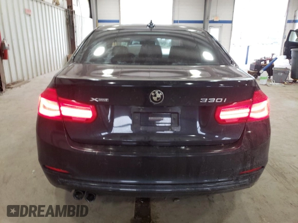 2017 BMW 3 Series 330i xDrive with VIN WBA8D9G30HNU65773, listed as a Copart auction lot 46899315 with 76,949 mi miles and Salvage Title. Bid and sale history available at carsss.com. Image 6.