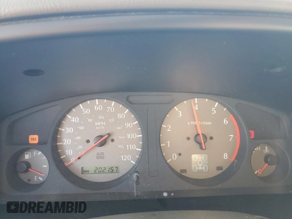 2000 Infiniti QX4 z VIN JNRAR07Y4YW085424, wystawiony jako Copart lot #81091324 z przebiegiem 202 157 mil mil oraz Szkoda całkowita • Salvage title. Historia ofert i sprzedaży dostępna na DreamBid. Obrazek 9.