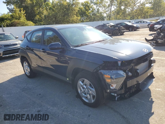 2024 Hyundai Kona Essential with VIN KM8HA3AB5RU179915, listed as a Copart auction lot 73300114 with 1,035 mi miles and Salvage Title. Bid and sale history available at DreamBid. Image 4.