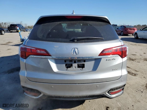 2018 Acura RDX w/Advance Pkg with VIN 5J8TB4H75JL018477, listed as a Copart auction lot 46318155 with 85,470 mi miles and Salvage Title. Bid and sale history available at carsss.com. Image 6.