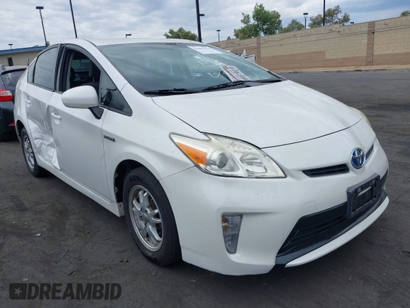 2014 Toyota Prius Four with VIN JTDKN3DU8E0387333, listed as a IAAI auction lot 42415523 with 165,252 mi miles and . Bid and sale history available at DreamBid. Image 1.