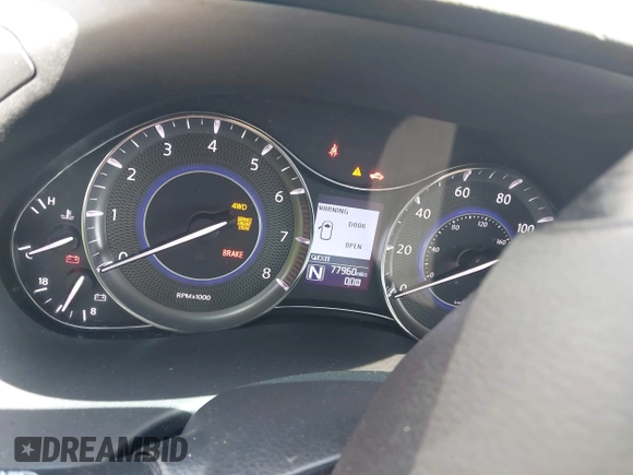 2013 Infiniti QX56 with VIN JN8AZ2NE5D9042826, listed as a IAAI auction lot 42073857 with 77,960 mi miles and . Bid and sale history available at DreamBid. Image 15.