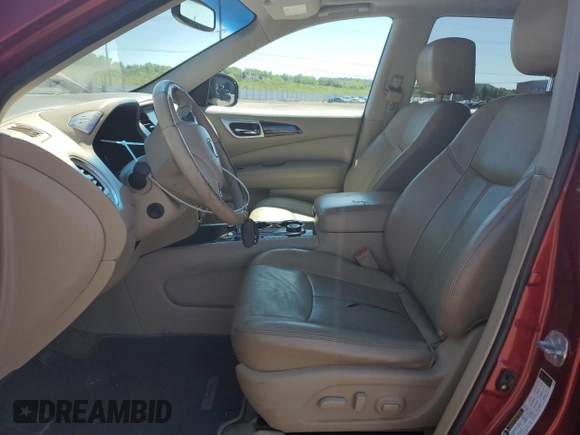2014 Nissan Pathfinder S with VIN 5N1AR2MM1EC687297, listed as a Copart auction lot 57609195 with 212,280 mi miles and Clean title. Bid and sale history available at DreamBid. Image 7.