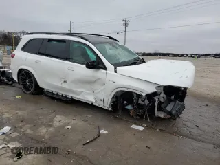 2023 Mercedes-Benz GLS 63 AMG with VIN 4JGFF8KE9PA918149, listed as a Copart auction lot 82583673 with Not Provided miles and . Bid and sale history available at DreamBid. Image 4.