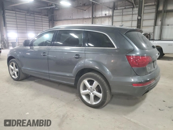 2011 Audi Q7 S line with VIN WA1DGAFE7BD010360, listed as a Copart auction lot 75758314 with 192,515 mi miles and Clean title. Bid and sale history available at DreamBid. Image 2.