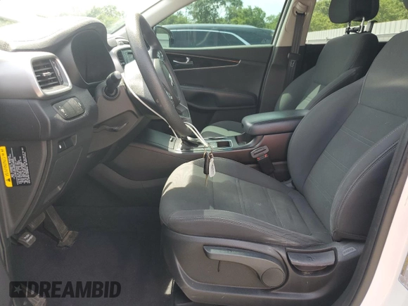 2017 Kia Sorento LX with VIN 5XYPG4A54HG214989, listed as a Copart auction lot 58235135 with 82,461 mi miles and Salvage title. Bid and sale history available at DreamBid. Image 7.