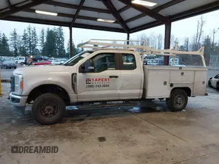 2023 Ford F-250 XL with VIN 1FT7X2BAXPED71157, listed as a IAAI auction lot 41265426 with 23,072 mi miles and . Bid and sale history available at DreamBid. Image 14.
