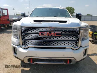 2020 GMC Sierra 3500HD Denali z VIN 1GT49WEY2LF317238, wystawiony jako Copart lot #61554414 z przebiegiem Nie podano mil oraz Szkoda całkowita • Salvage title. Historia ofert i sprzedaży dostępna na DreamBid. Obrazek 5.