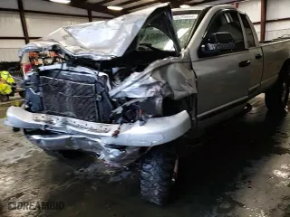 2007 Dodge Ram 2500 SLT with VIN 1D7KS28C77J553610, listed as a Copart auction lot 66395844 with 0 mi miles and Salvage Title. Bid and sale history available at carsss.com. Image 10.