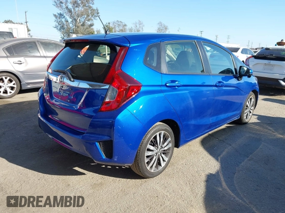 2017 Honda Fit EX with VIN JHMGK5H70HS001025, listed as a IAAI auction lot 41861481 with 17,858 mi miles. Bid and sale history available at carsss.com. Image 4.