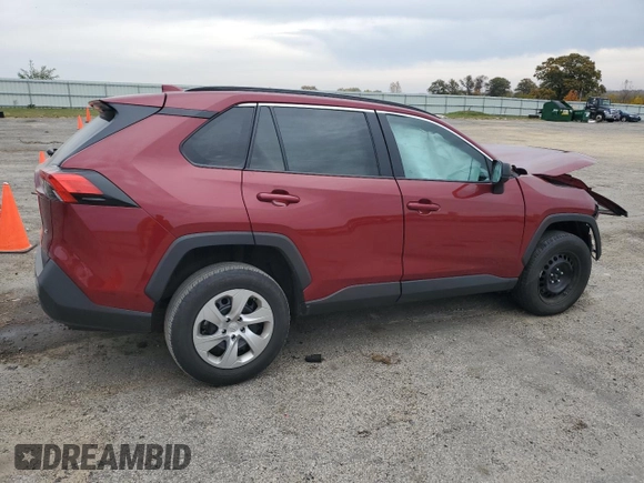 2020 Toyota RAV4 LE with VIN 2T3H1RFV6LW088768, listed as a Copart auction lot 77155894 with 0 mi miles and Non Repairable. Bid and sale history available at carsss.com. Image 3.