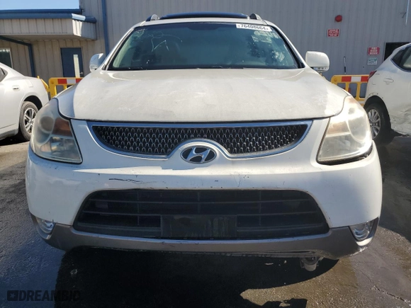 2010 Hyundai Veracruz GLS with VIN KM8NU4CC9AU115712, listed as a Copart auction lot 76408664 with 0 mi miles and Clean Title. Bid and sale history available at carsss.com. Image 5.