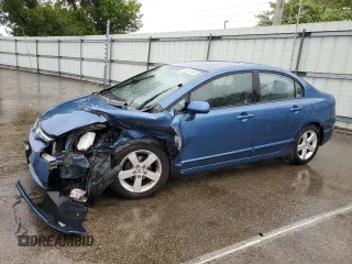2008 Honda Civic EX-L z VIN 1HGFA16918L021678, wystawiony jako Copart lot #55810605 z przebiegiem 110 734 mil mil oraz Szkoda całkowita • Salvage title. Historia ofert i sprzedaży dostępna na DreamBid. Obrazek 1.