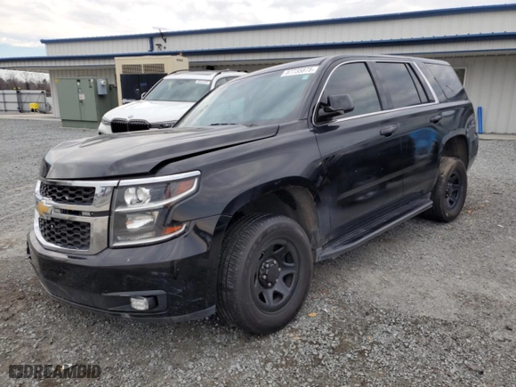 2016 Chevrolet Tahoe Commercial with VIN 1GNLCDEC1GR291328, listed as a Copart auction lot 87735875 with 113,746 mi miles and Salvage Title. Bid and sale history available at carsss.com. Image 1.