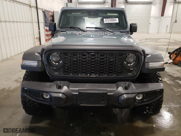 2024 Jeep Wrangler Sport with VIN 1C4PJXDG0RW346653, listed as a Copart auction lot 87248084 with 1,650 mi miles and Salvage Title. Bid and sale history available at carsss.com. Image 5.