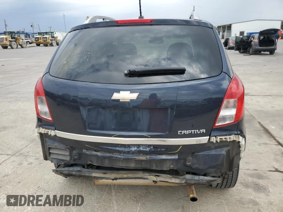 2014 Chevrolet Captiva Sport LT with VIN 3GNAL3EKXES666507, listed as a Copart auction lot 61321254 with 173,950 mi miles and Salvage Title. Bid and sale history available at DreamBid. Image 6.