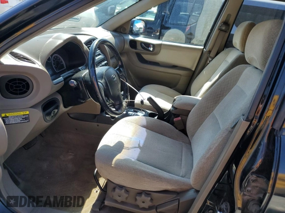 2006 Hyundai Santa Fe GLS with VIN KM8SC73D86U110864, listed as a Copart auction lot 46885805 with 184,782 mi miles and Clean Title. Bid and sale history available at carsss.com. Image 7.