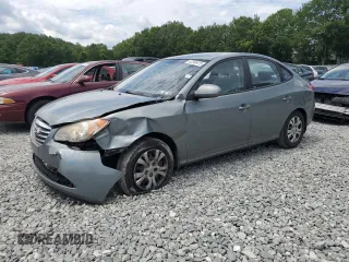 2010 Hyundai Elantra GLS with VIN KMHDU4AD0AU947754, listed as a Copart auction lot 63366415 with 217,267 mi miles and Clean title. Bid and sale history available at DreamBid. Image 1.