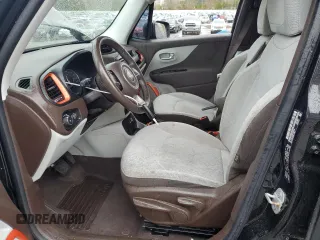2015 Jeep Renegade Latitude with VIN ZACCJABT5FPB48543, listed as a Copart auction lot 49444475 with 140,452 mi miles and Salvage Title. Bid and sale history available at DreamBid. Image 7.