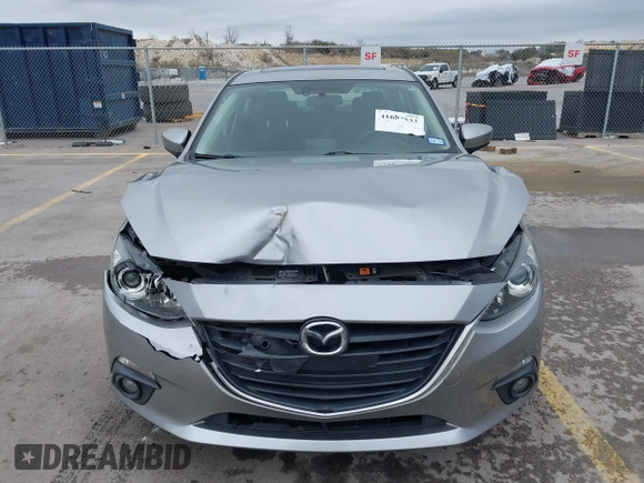 2016 Mazda 3 i Touring with VIN 3MZBM1V71GM260999, listed as a IAAI auction lot 41687533 with 92,928 mi miles. Bid and sale history available at carsss.com. Image 12.