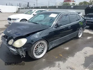 2002 Lexus GS 300 with VIN JT8BD69S720172175, listed as a IAAI auction lot 42033604 with 245,150 mi miles and . Bid and sale history available at carsss.com. Image 2.
