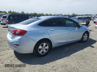 2018 Chevrolet Cruze LS with VIN 1G1BC5SM6J7227319, listed as a Copart auction lot 55156295 with 93,170 mi miles and Salvage Title. Bid and sale history available at DreamBid. Image 3.