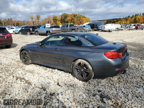 2015 BMW M4 z VIN WBS3U9C51FP967674, wystawiony jako Copart lot #76507384 z przebiegiem 80 518 mil mil oraz Szkoda całkowita • Salvage title. Historia ofert i sprzedaży dostępna na DreamBid. Obrazek 2.