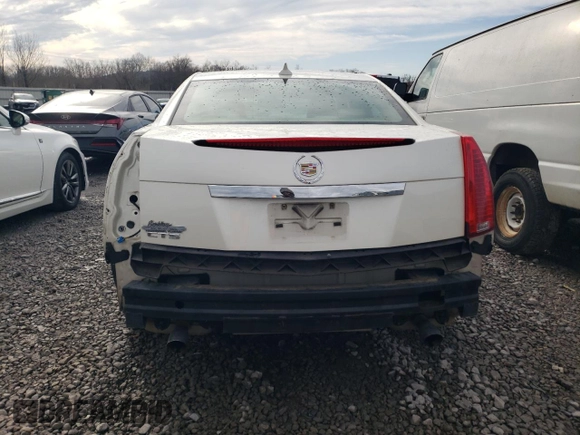 2010 Cadillac CTS Luxury with VIN 1G6DE5EG9A0123953, listed as a Copart auction lot 43164195 with 161,834 mi miles and Salvage Title. Bid and sale history available at carsss.com. Image 6.
