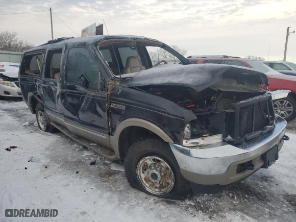 2002 Ford Excursion Limited with VIN 1FMSU43FX2ED37071, listed as a Copart auction lot 87668565 with NaN miles and Salvage Title. Bid and sale history available at carsss.com. Image 4.