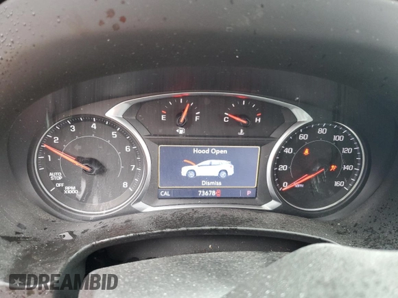 2019 GMC Terrain SLE with VIN 3GKALTEV3KL167285, listed as a Copart auction lot 60982005 with 73,678 mi miles and Non repairable. Bid and sale history available at DreamBid. Image 9.