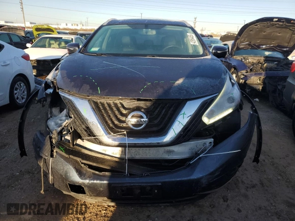 2015 Nissan Murano SV z VIN 5N1AZ2MH5FN264702, wystawiony jako Copart lot #42954455 z przebiegiem 90 261 mil mil oraz Szkoda całkowita • Salvage title. Historia ofert i sprzedaży dostępna na DreamBid. Obrazek 5.