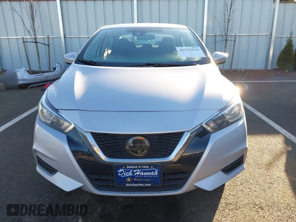 2021 Nissan Versa SV with VIN 3N1CN8EV6ML828504, listed as a IAAI auction lot 41375914 with 86,854 mi miles and . Bid and sale history available at DreamBid. Image 13.