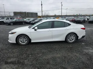 2025 Toyota Camry LE with VIN 4T1DAACK5SU004876, listed as a Copart auction lot 52281625 with 2,903 mi miles and Salvage Title. Bid and sale history available at carsss.com. Image 14.