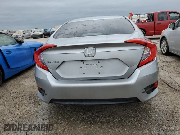 2016 Honda Civic Sedan LX with VIN 19XFC2F55GE078730, listed as a Copart auction lot 74116424 with 117,266 mi miles and Salvage Title. Bid and sale history available at carsss.com. Image 6.