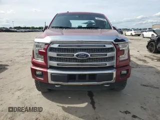 2017 Ford F-150 XL with VIN 1FTEW1EG6HFB89083, listed as a Copart auction lot 56287735 with Not provided miles and Salvage title. Bid and sale history available at DreamBid. Image 5.